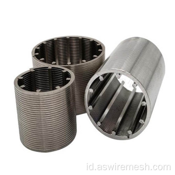 Layar Filter Wedge Wire untuk pemisahan solid-cair